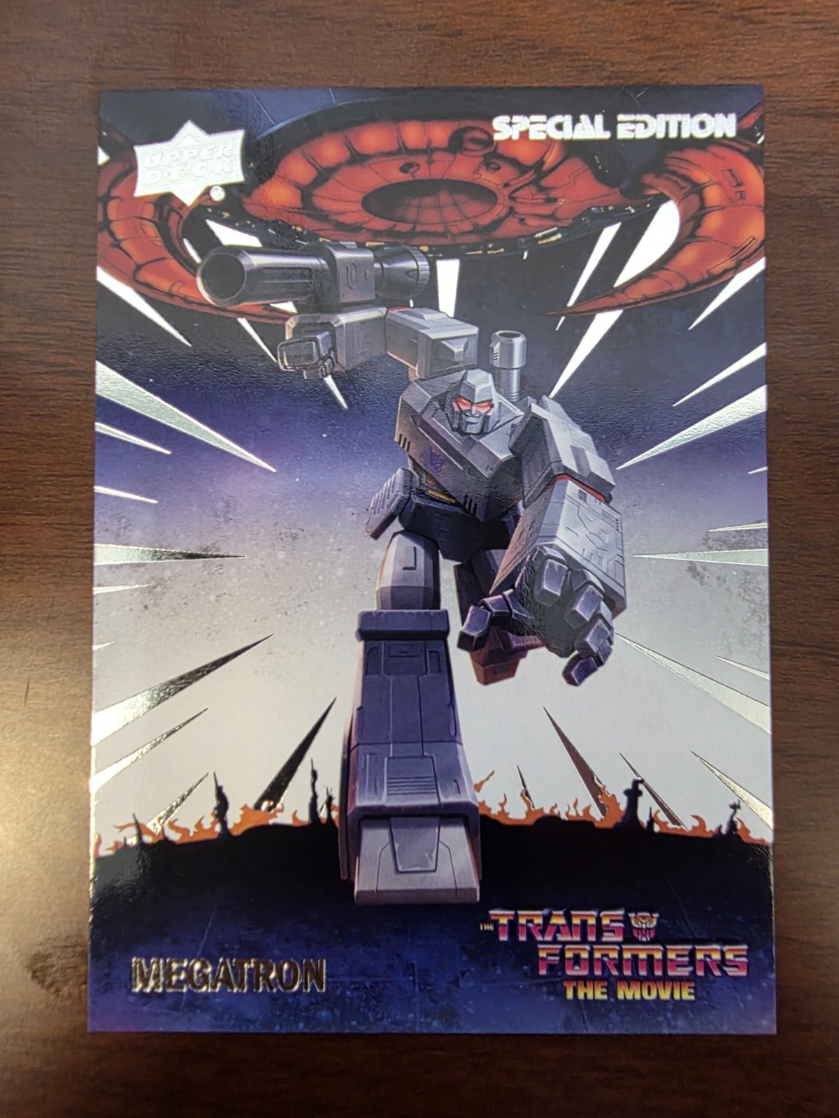 Carta Megatron Upper Deck Transformers The Movie 40° Edizione Speciale #8