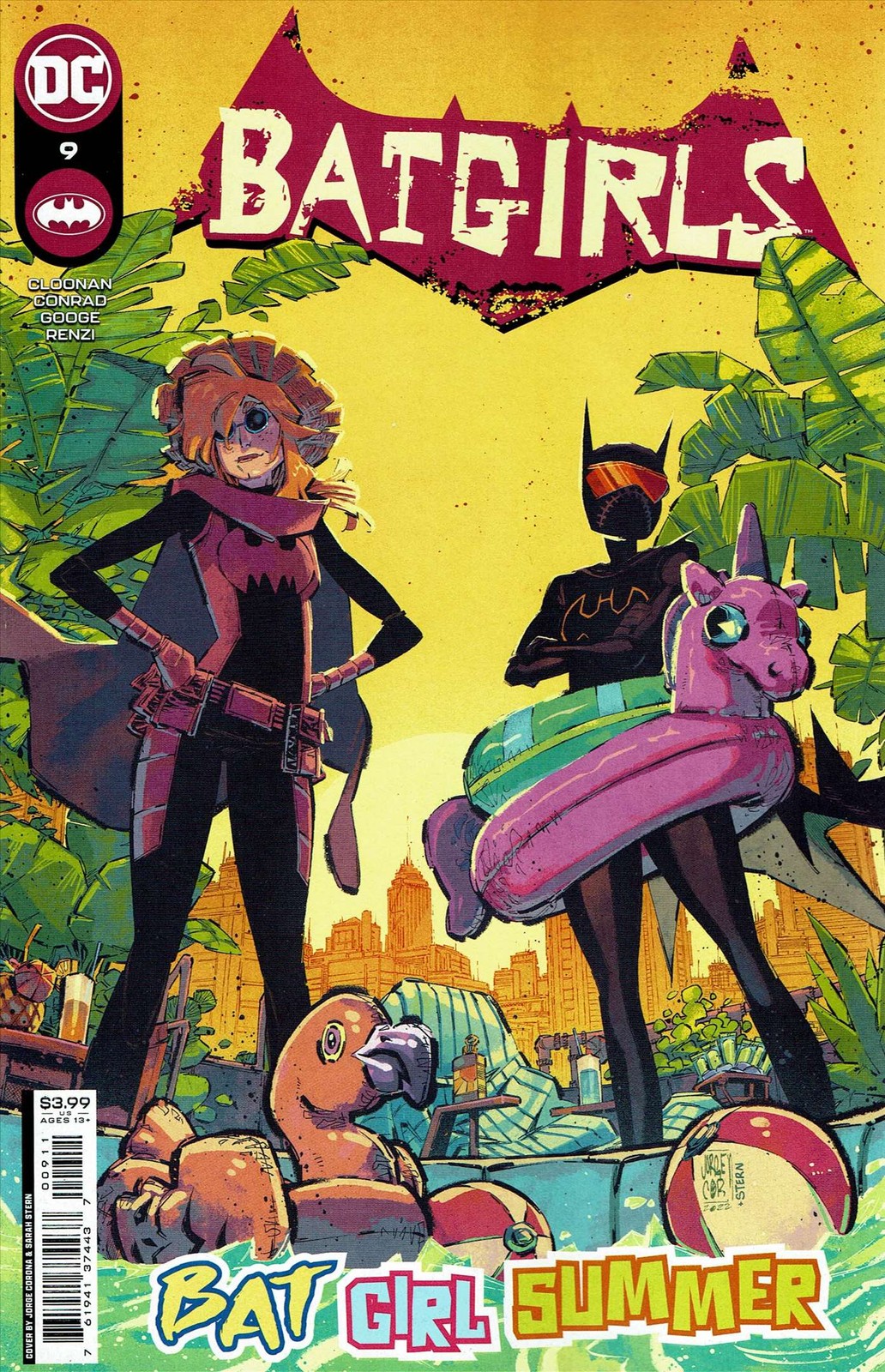 Batgirls #9 VF/NM; DC | Batgirl Becky Cloonan - w/Bag+Board