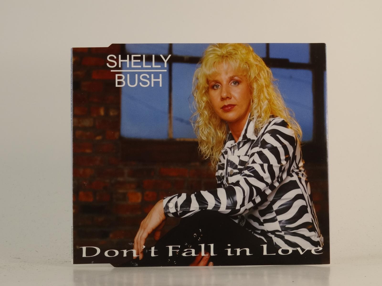 SHELLY BUSH DON'T FALL IN LOVE (H1) 1 Track Promo CD Single plus Picture Sleeve 