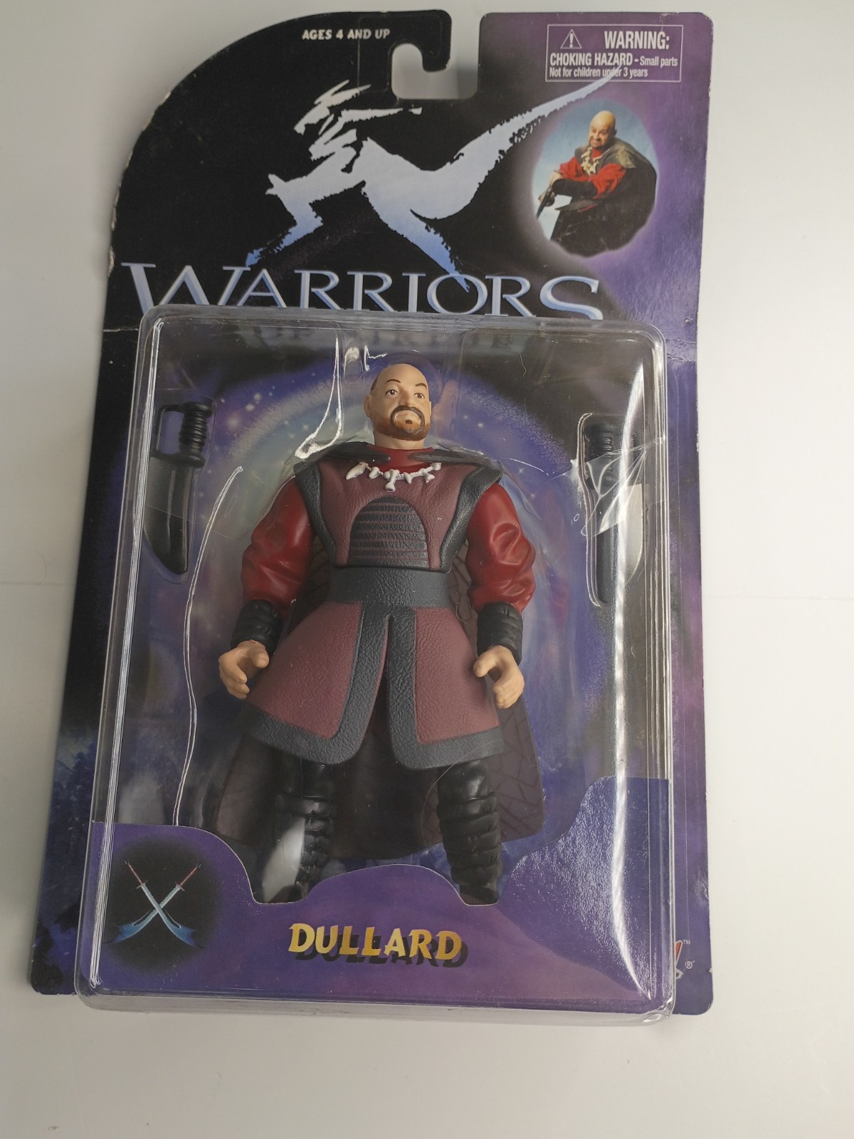 Modellino Play'em Warriors of Virture Dullard 1997 vintage sigillato 