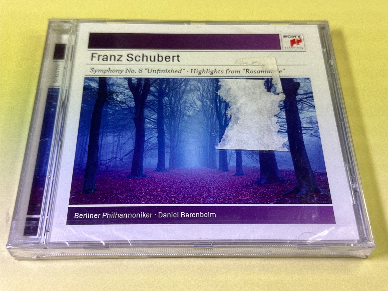 FRANZ SCHUBERT SYMPHONY NO. 8 - CD - AUDIO NUOVO SIGILLATO