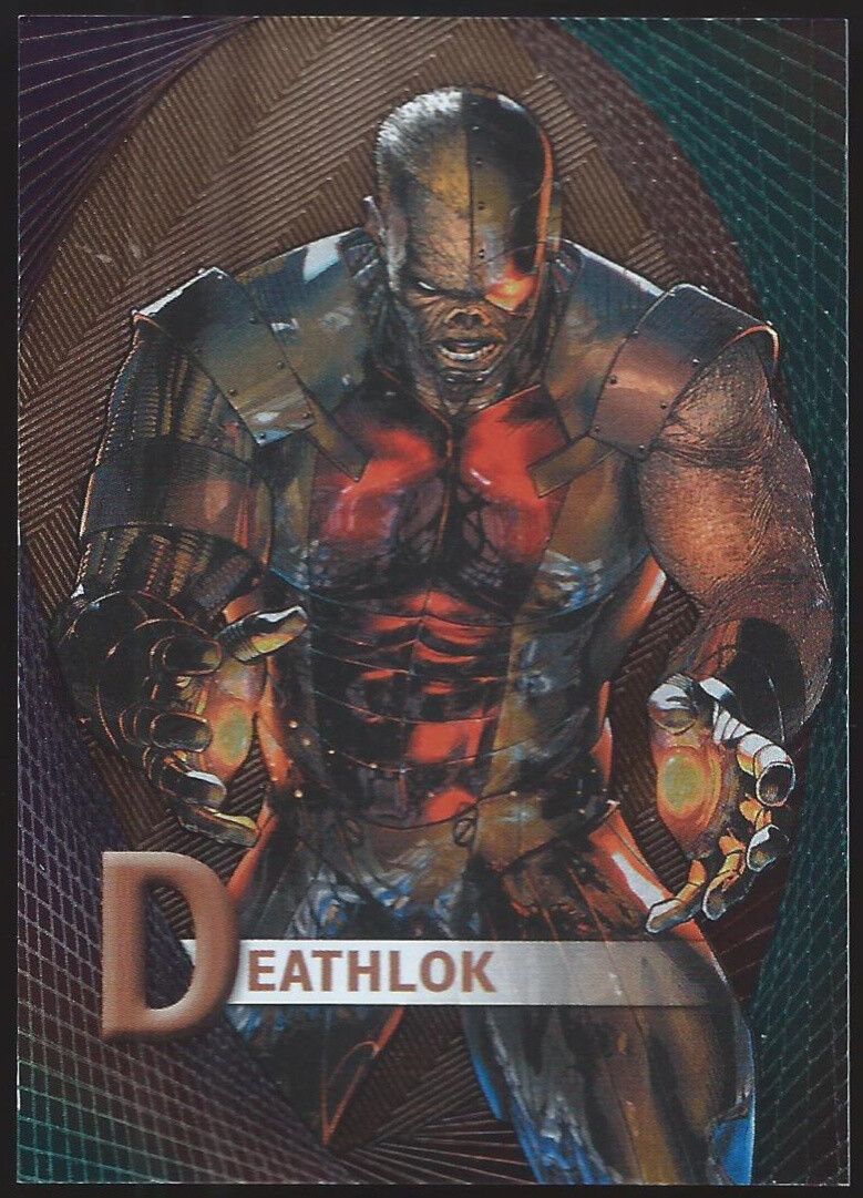2012 Marvel Beginning Series 2 PRIME MICROMOTION Foil inciso #M-14...DEATHLOK