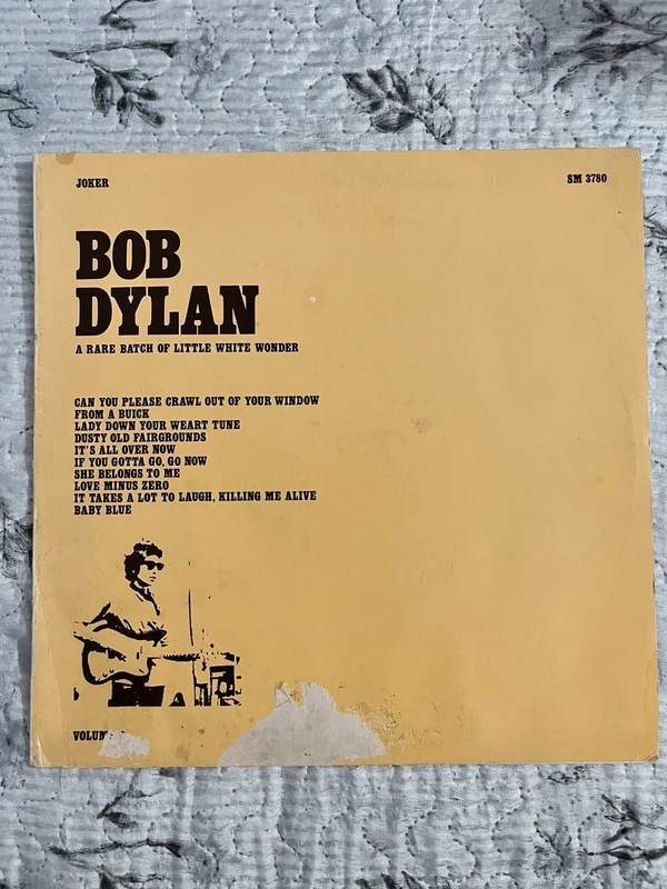 Vinile LP Bob Dylan Jocker 1975 1ª stampa