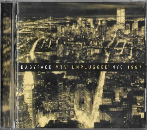 Babyface MTV Unplugged NYC 1997 CD Epic