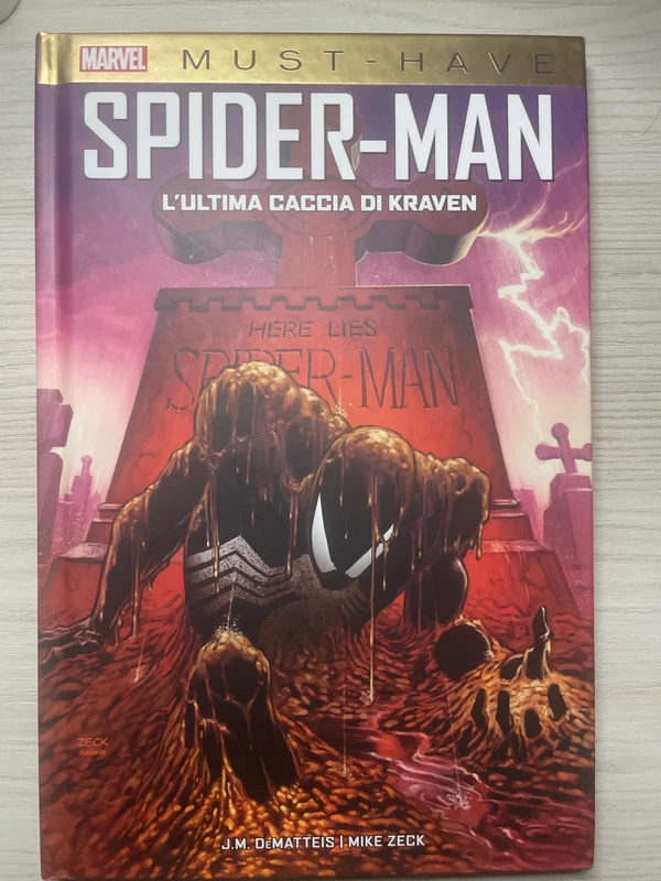 Marvel Spiderman l’ultima caccia di kraven edizione Must Have