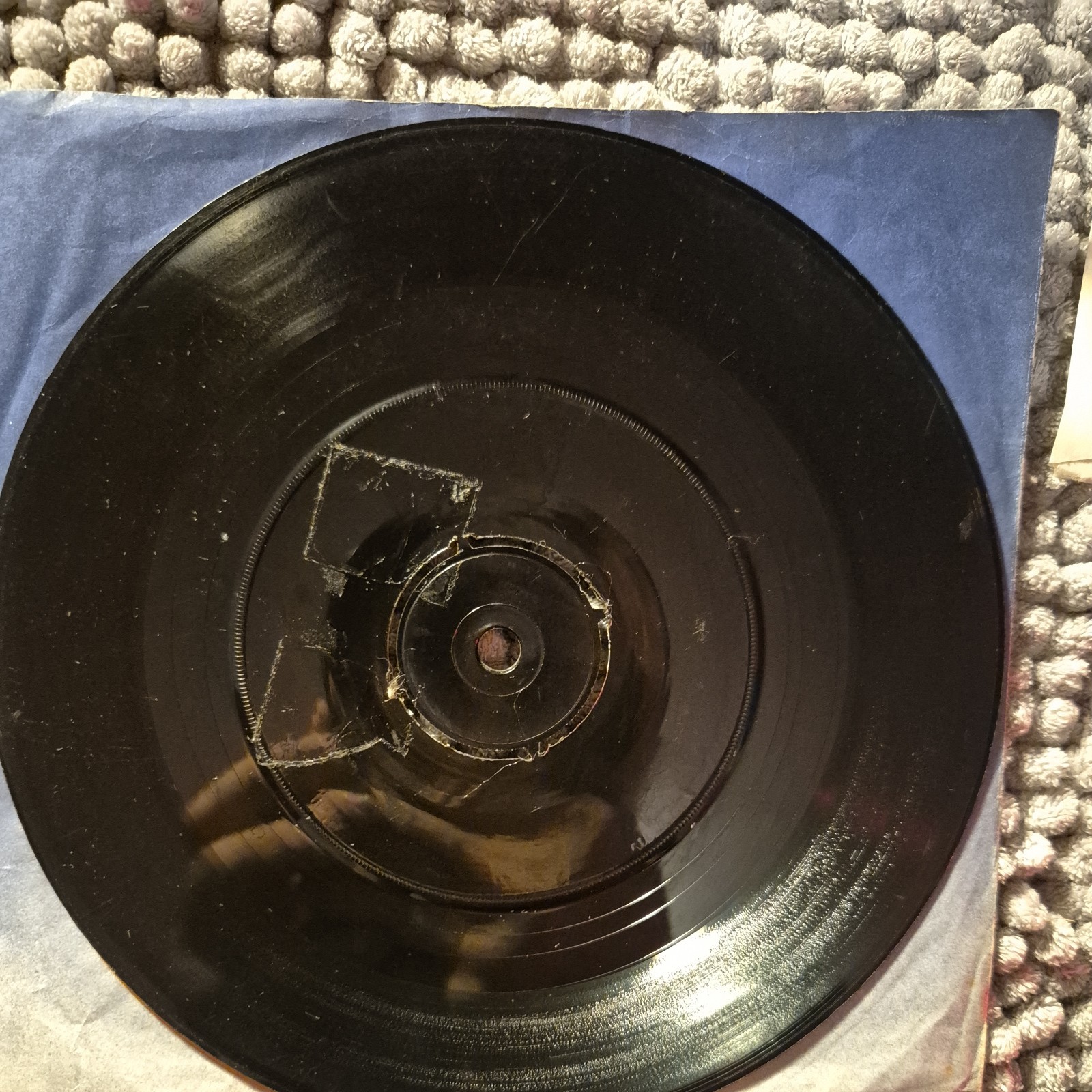 Bucks Fizz - Land Of Make Believe 7" Missing Label Factory Error 1981 uk 