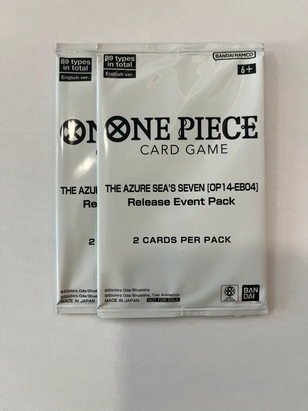 Lot de 2 booster : op14 pre-release us