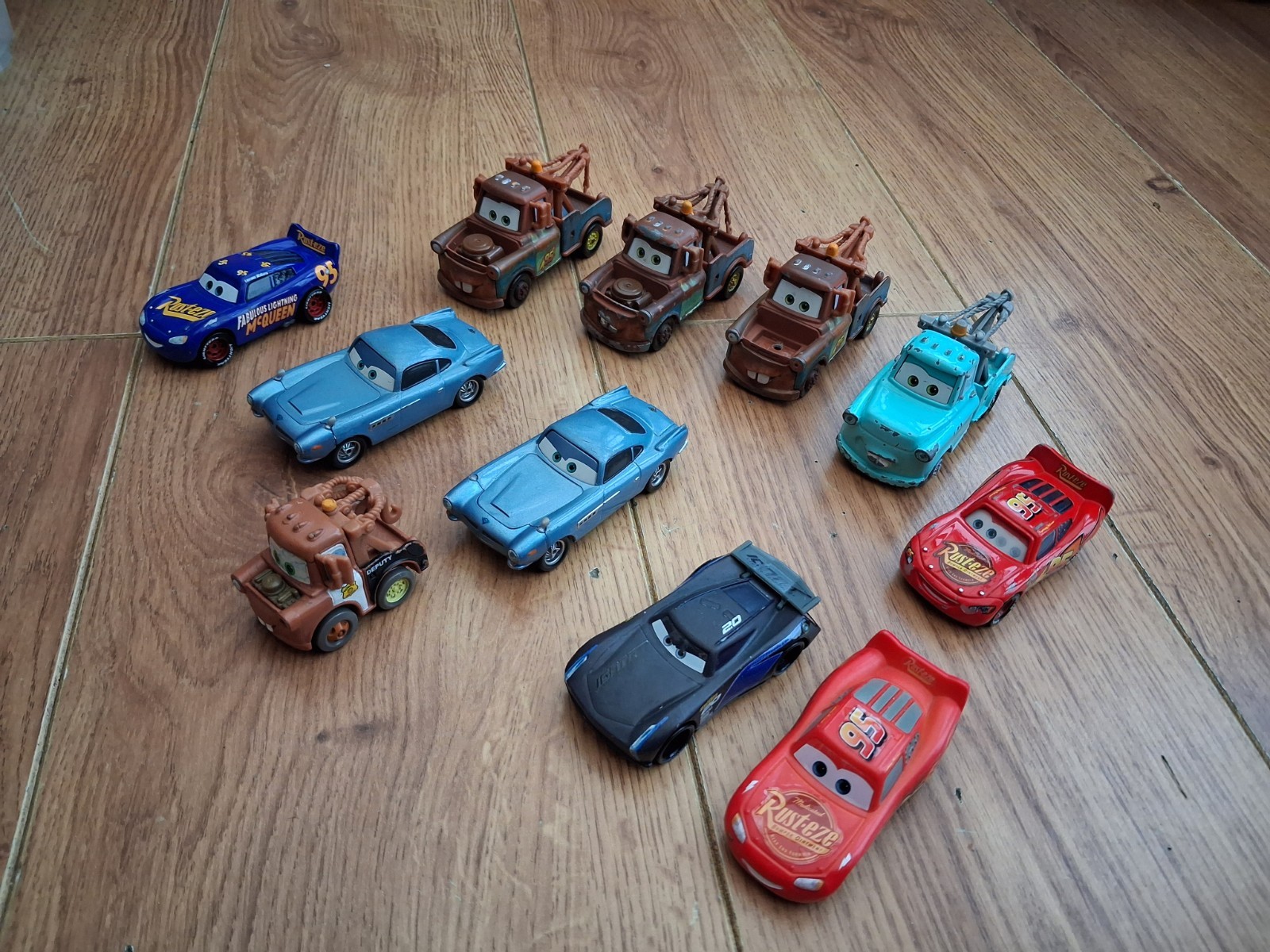 Disney Pixar Cars Diecast & Plastic Job Lot Vehicles Bundle 