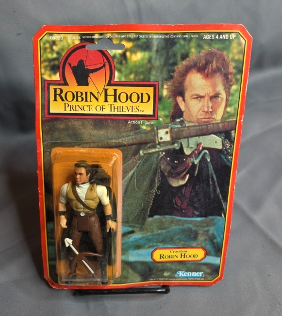 1991 Robin Hood Principe dei Ladri Balestra Robin Variant Head MOC Kenner