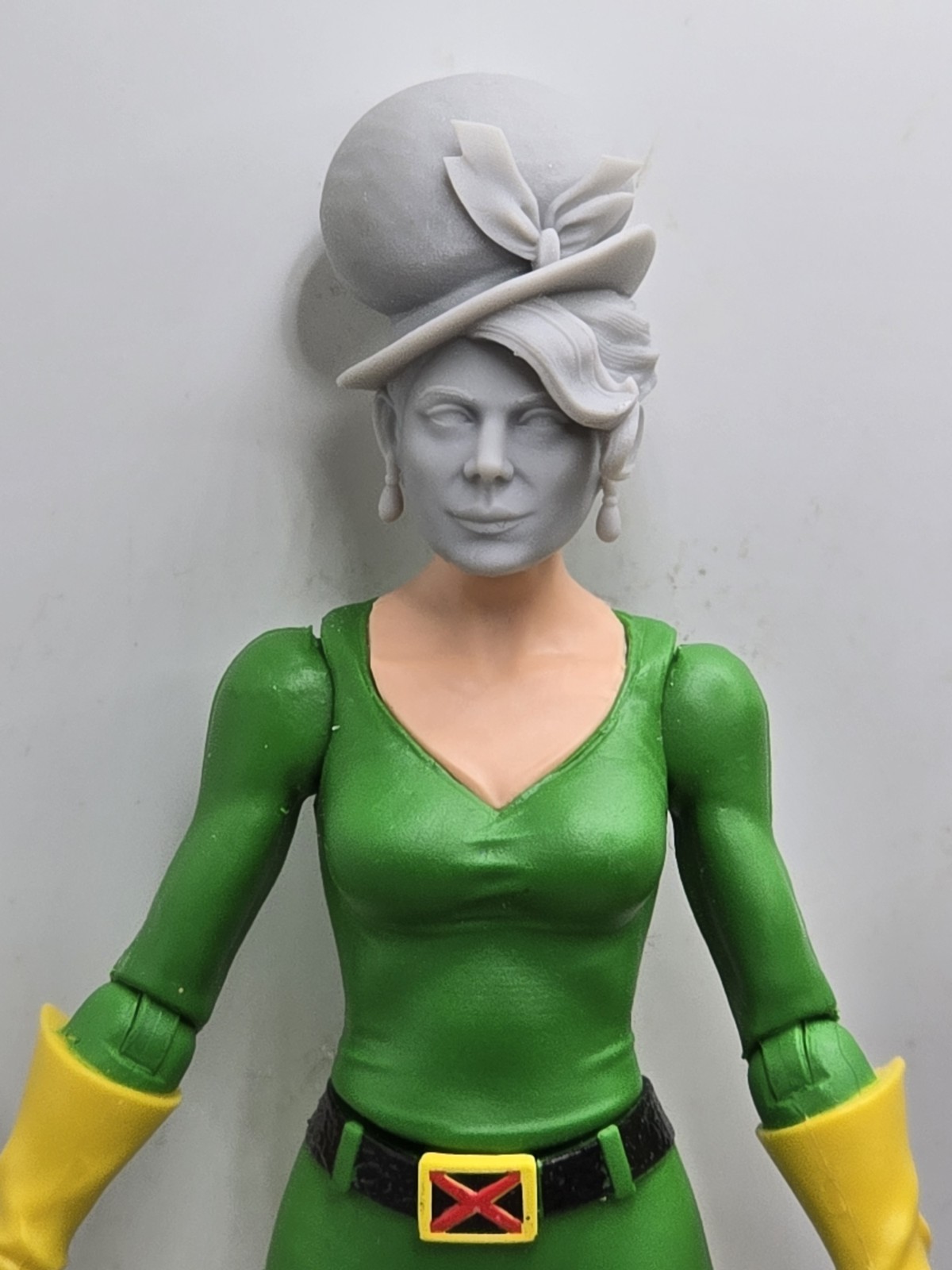 3d Printed Bat Vigilante Returns ICE PRINCESS HEAD#2 1:12 6" Classified Legends 