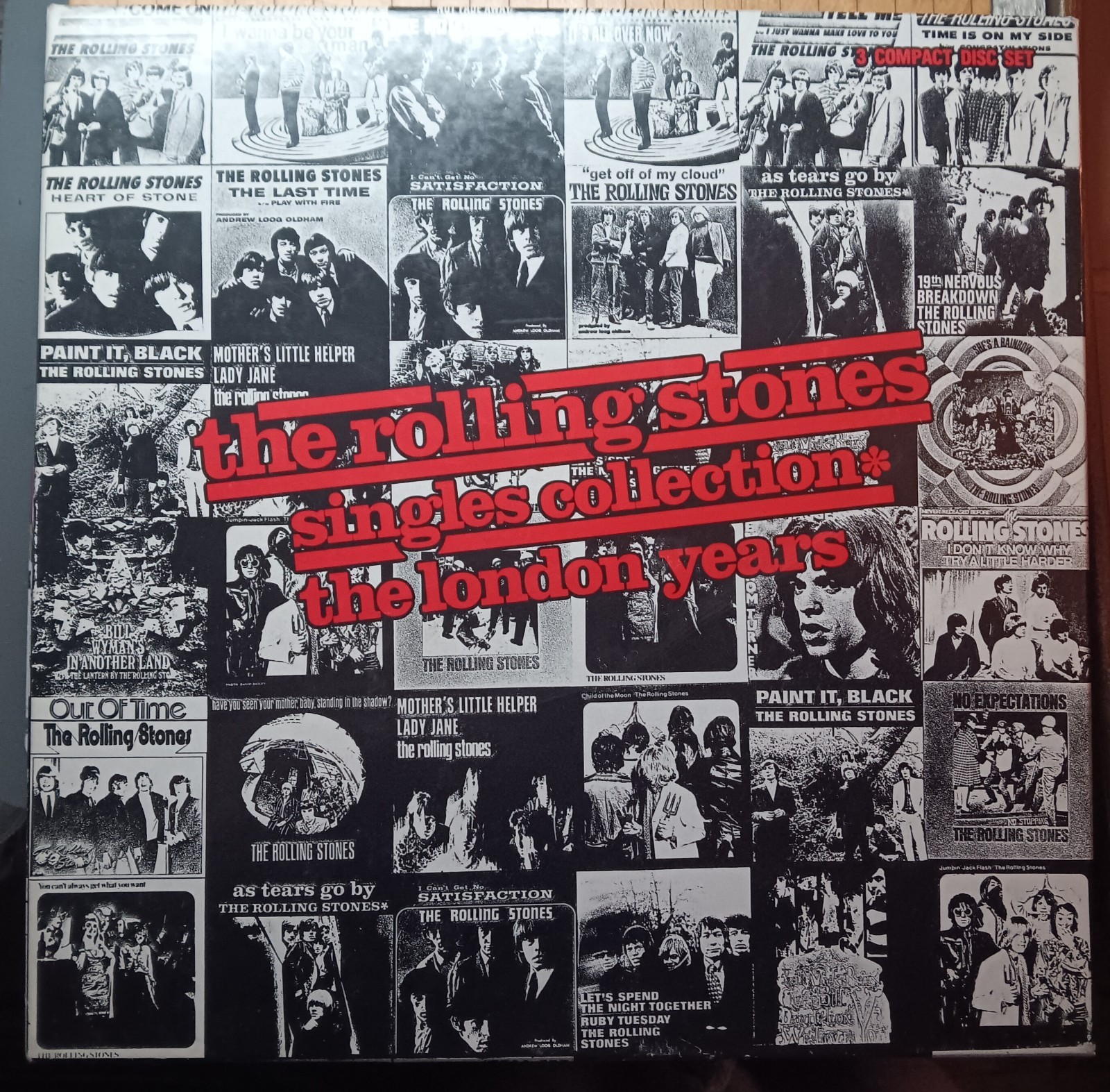The Rolling Stones Singles Collection The London Years 3 CD Orig. Box Set 1989 *