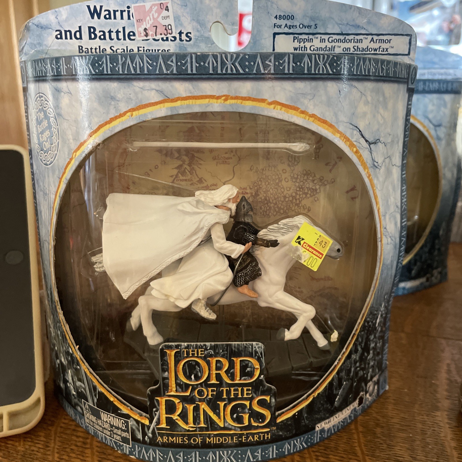 Lord of the Rings Armies of Middle-Earth Pippin Gandalf Shadowfax Figures NOS