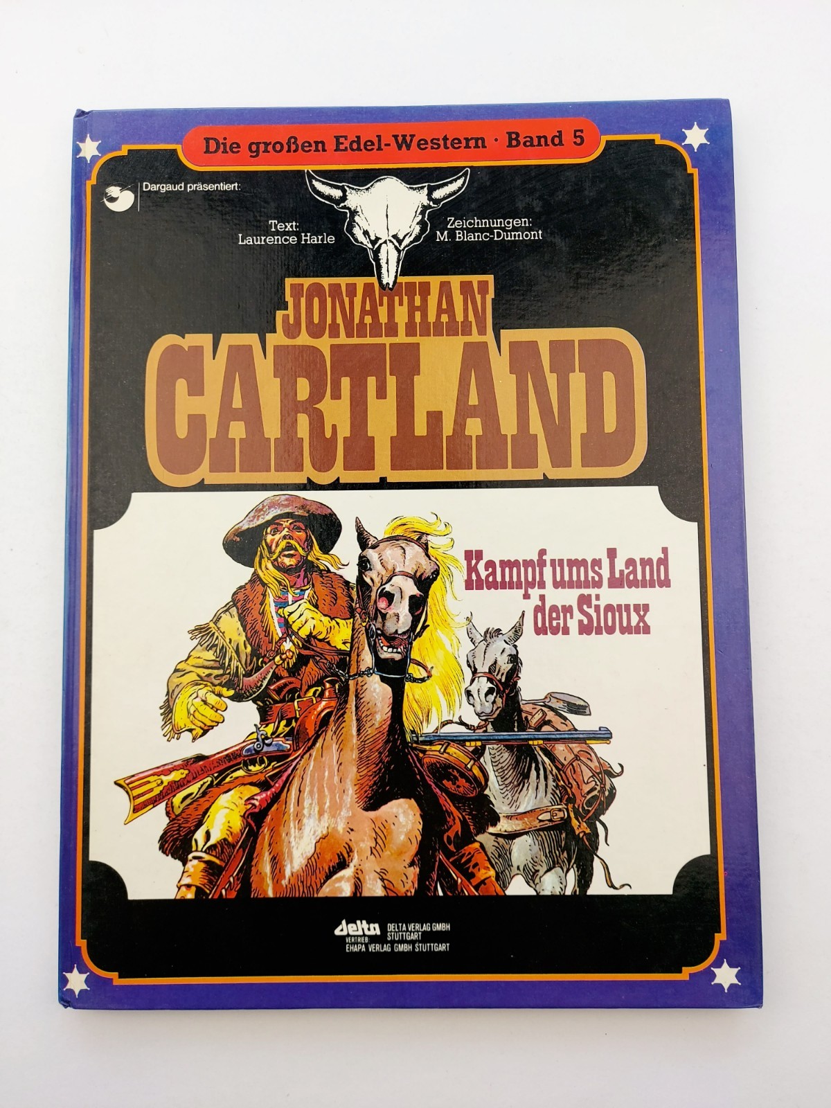 Album fumetti copertina rigida Ehapa Die Great Edel Western Band 5 John Cartland / Z1-2