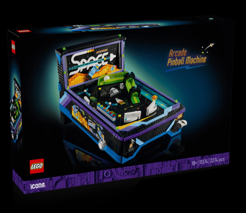 Lego 11374 Flipper Classic Space - Neuf (figurines remplacées)