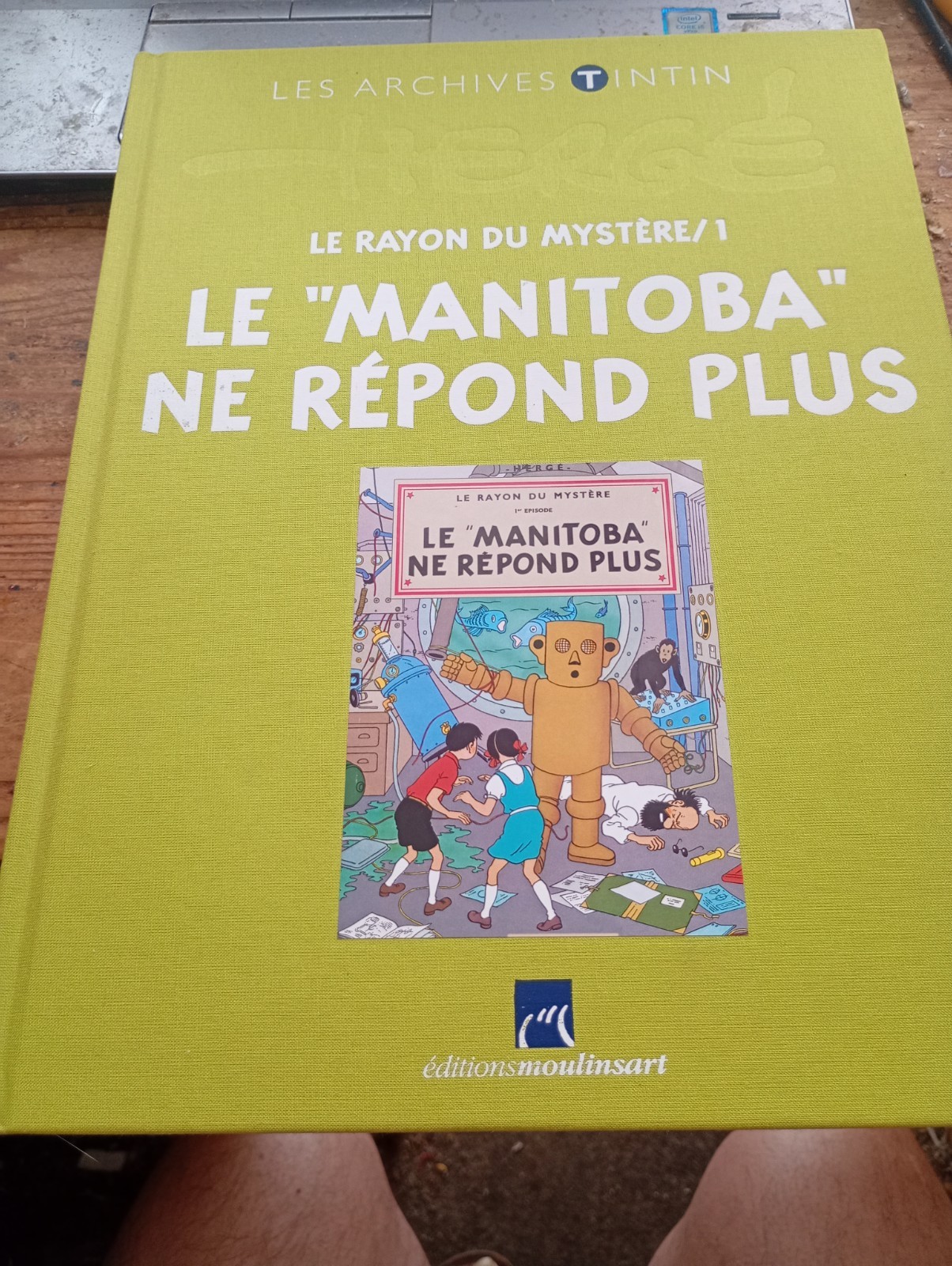 Le MANITOBA ne répond plus les archives TINTIN HERGE moulinsart 2012