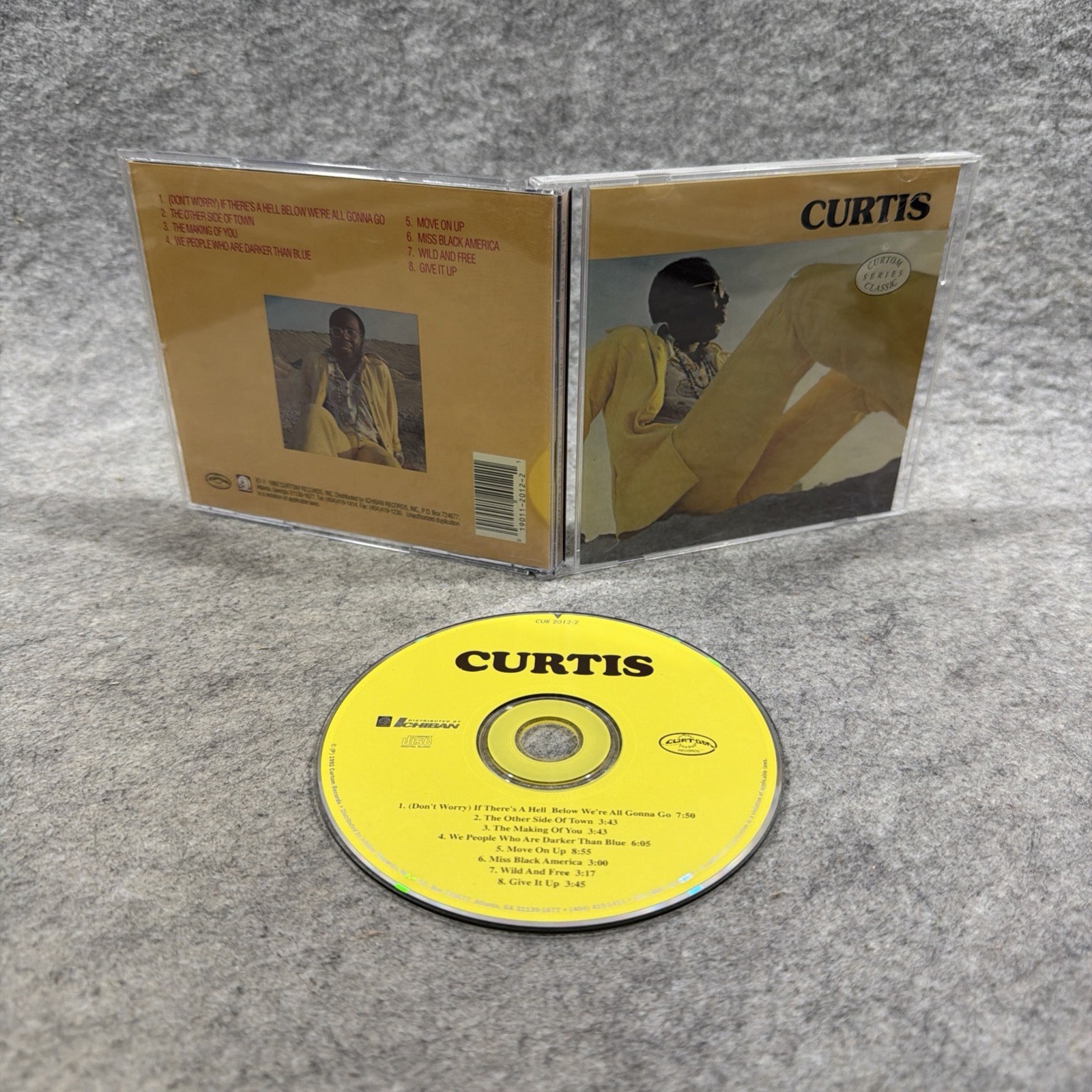 Curtis Mayfield : Curtis (CD 1992 Curtom CUR 2012) Funk / Soul