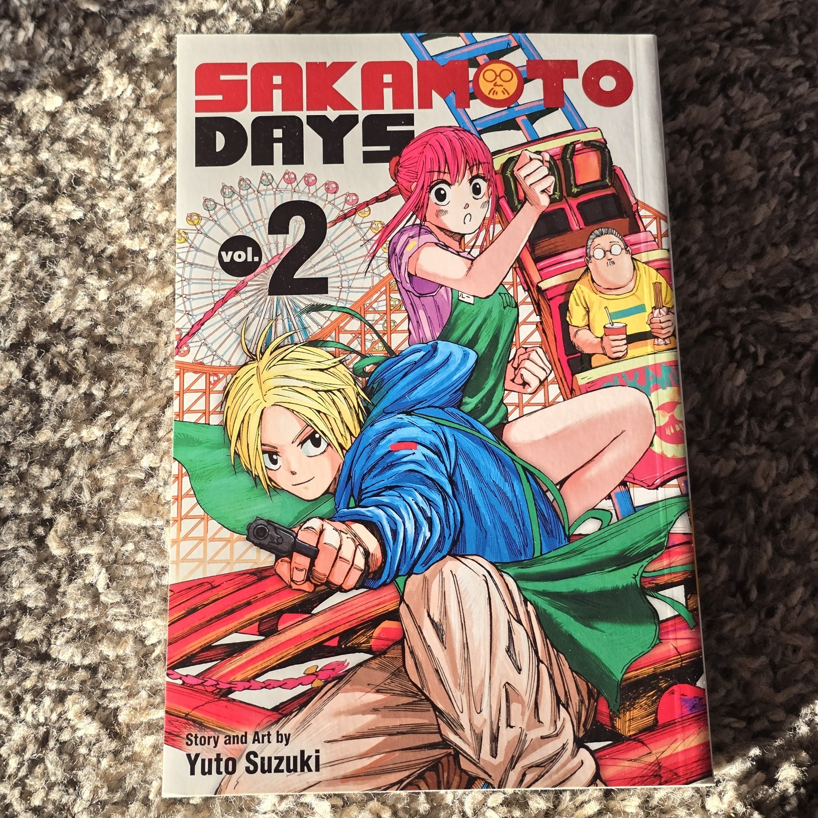 Sakamoto Days Vol 2 manga inglese Viz Media Shonen Jump tascabile Yuto Suzuki