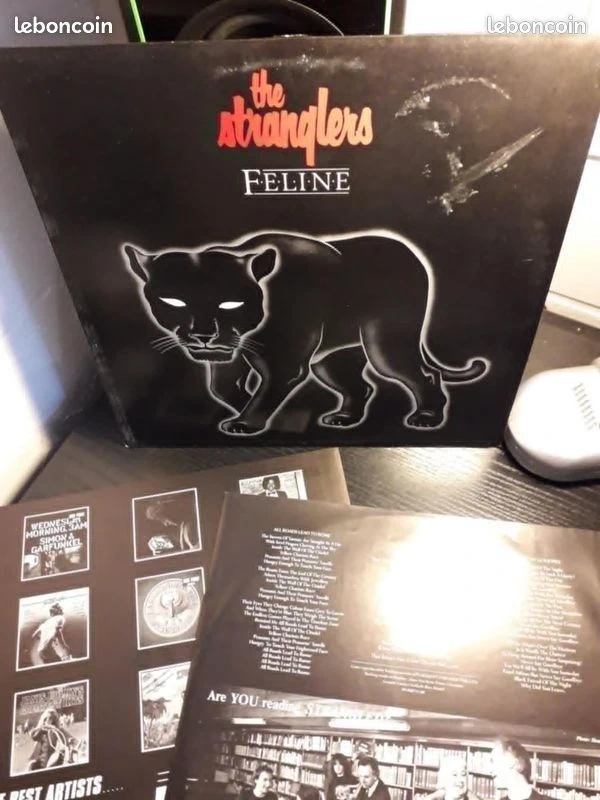 The Stranglers - Feline Repress Europe 1985 (New-Wave) Album 33Tours