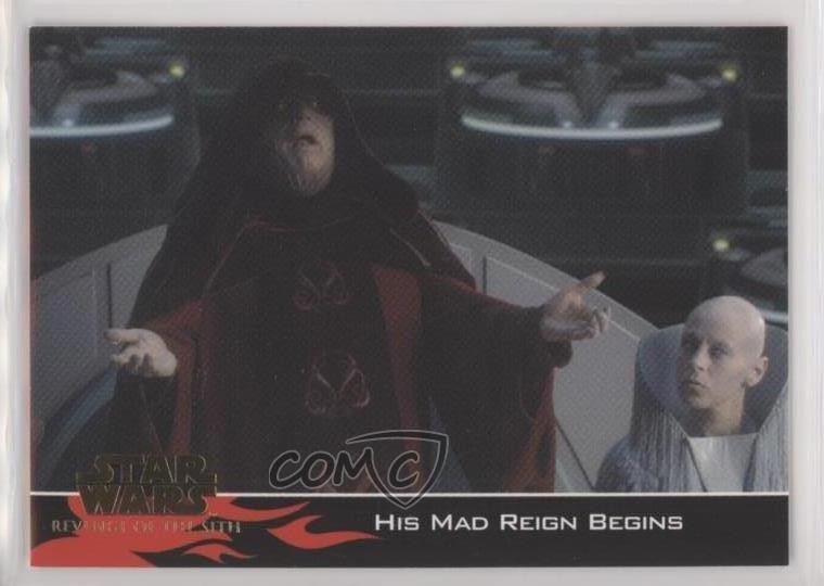 2005 Topps Star Wars: La Vendetta dei Sith Storylines Il suo regno pazzo inizia 2xw