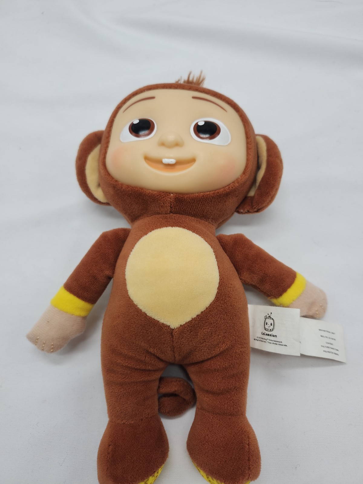 Abito scimpanzé CoComelon JJ MONKEY 8" in peluche Moonbug T1