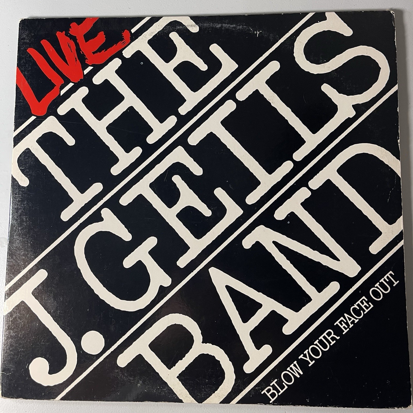 The J. Geils Band – Live Blow Your Face Out Vinyl LP SD 2‑507 (1976)