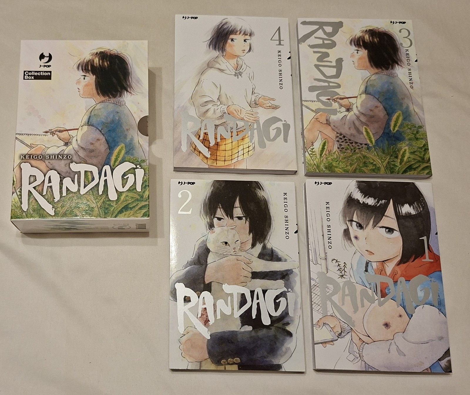Lotto Manga Randagi Box + 17 Anni Box + Claymore New Edition Dal 25 Al 27