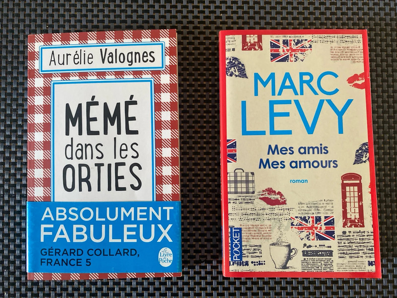 Lot 2 livres Aurélie Valognes et Marc Levy