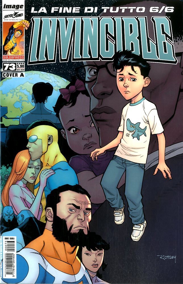 INVINCIBLE # 73 COVER A  -  SALDAPRESS