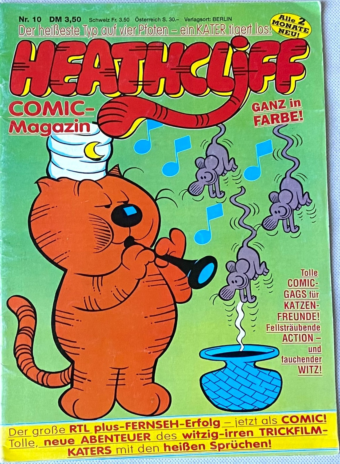Heathcliff n.10, fumetto, completo