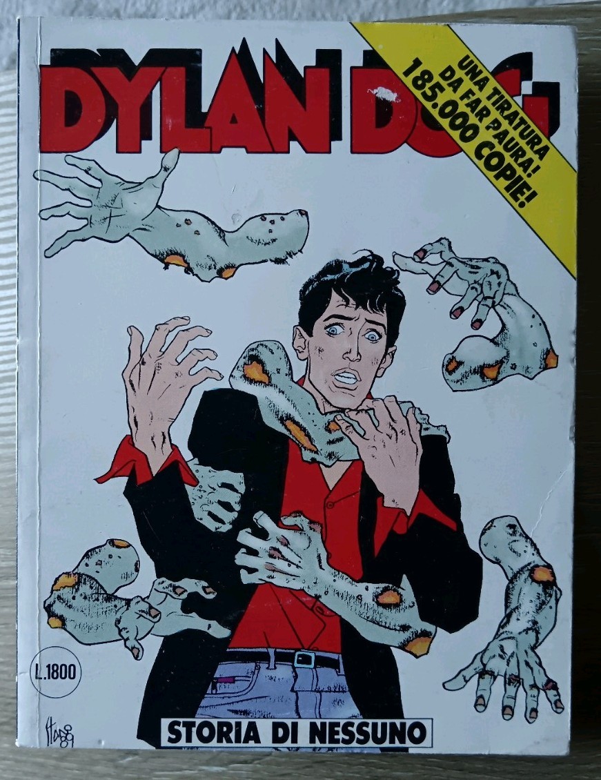 DYLAN DOG N 43 STORIA DI NESSUNO PRIMA ED ORIGINALE BONELLI 1990 