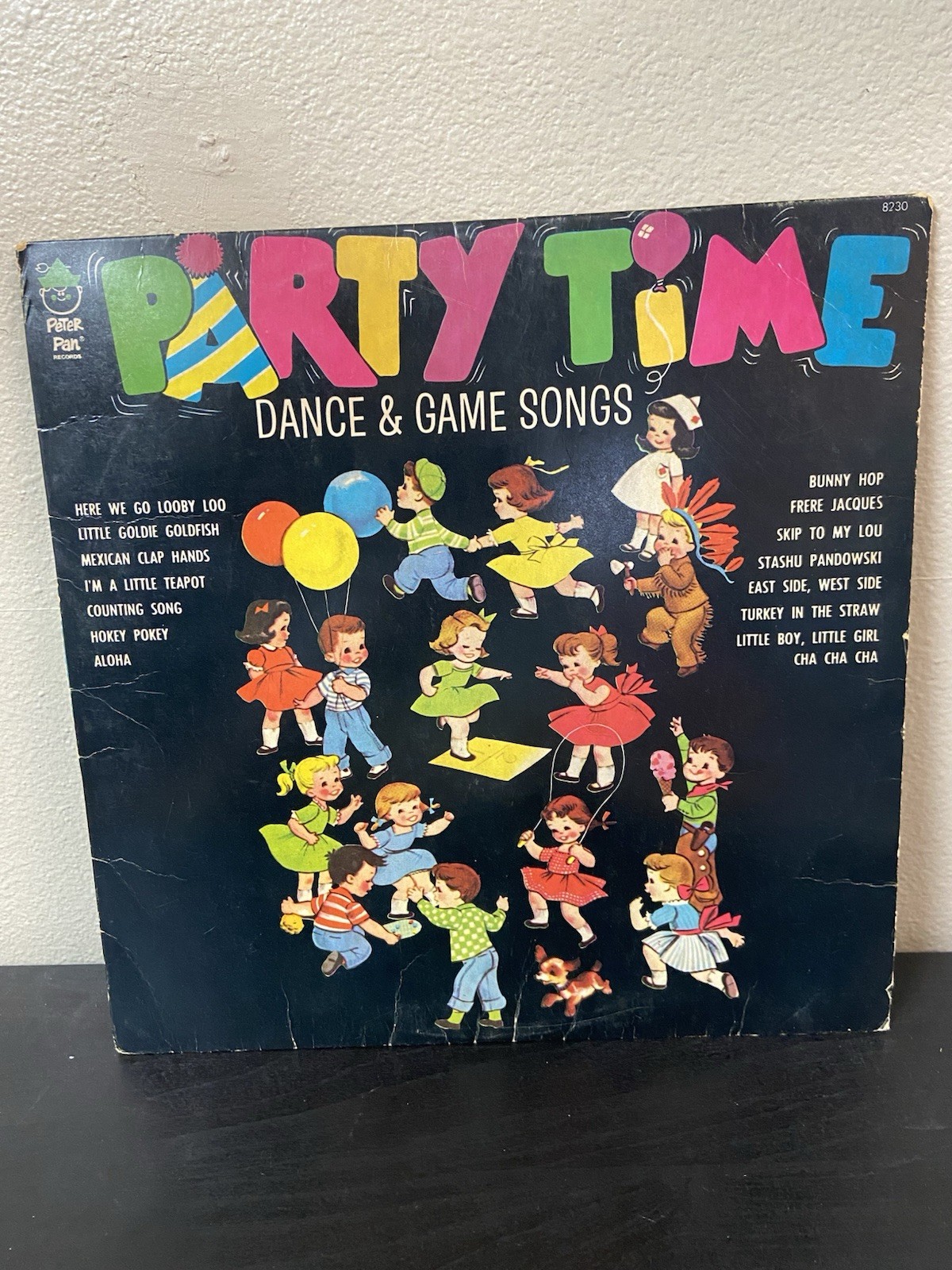 PETER PAN ORCHESTRA - PARTY TIME: DANCE & GAME SONGS VINYL LP 1965