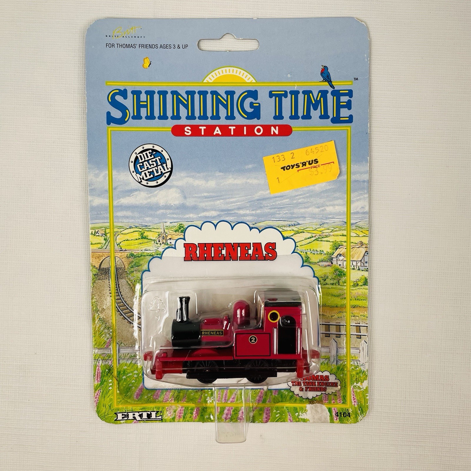 Shining Time Station RHENEAS  Thomas And Friends Die-Cast 1996 *Open Box Damage*