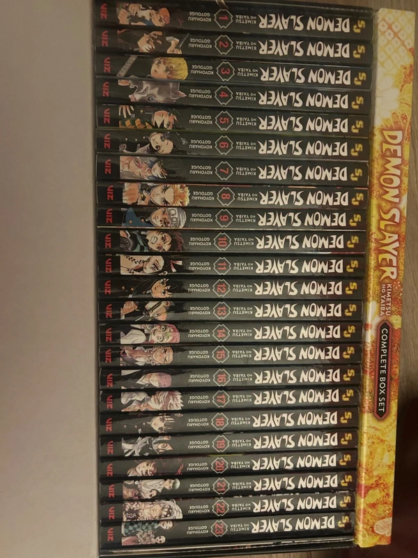 Demon slayer manga box set