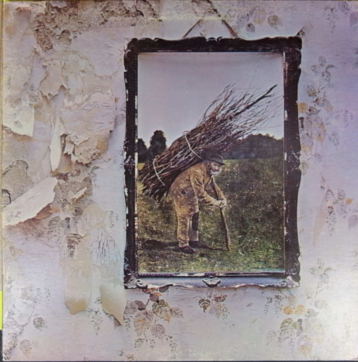 Led Zeppelin IV Vinyl LP Record 1971 Atlantic SD 7208 Original Presswell