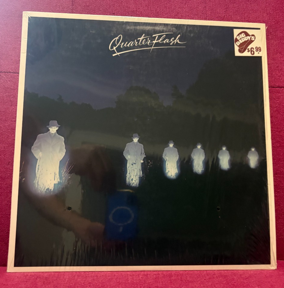QUARTERFLASH-Quarterflash-Vinyl LP-1981 Geffen-Still In Shrink-Harden My Heart