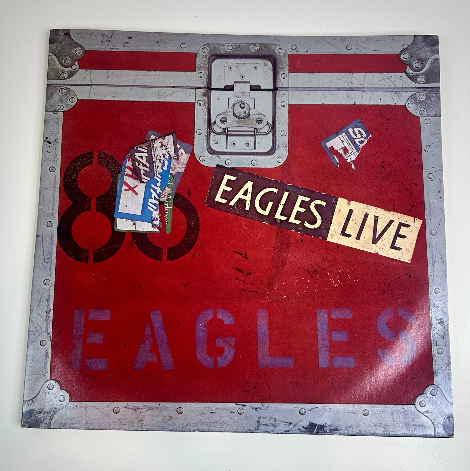 Eagles Live 2LP Vinyl Record 1980 Asylum BB-705 Gatefold VG+ Complete
