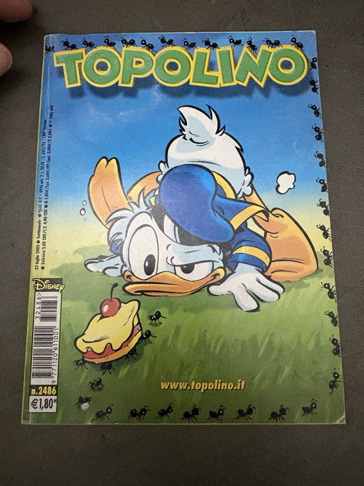 Disney Topolino n. 2486 (2003) Silvia Ziche fumetto a colori in italiano