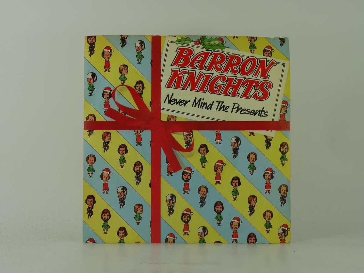 THE BARRON KNIGHTS NEVER MIND THE PRESENTS (17) 2 Track 7" Single plus Picture S
