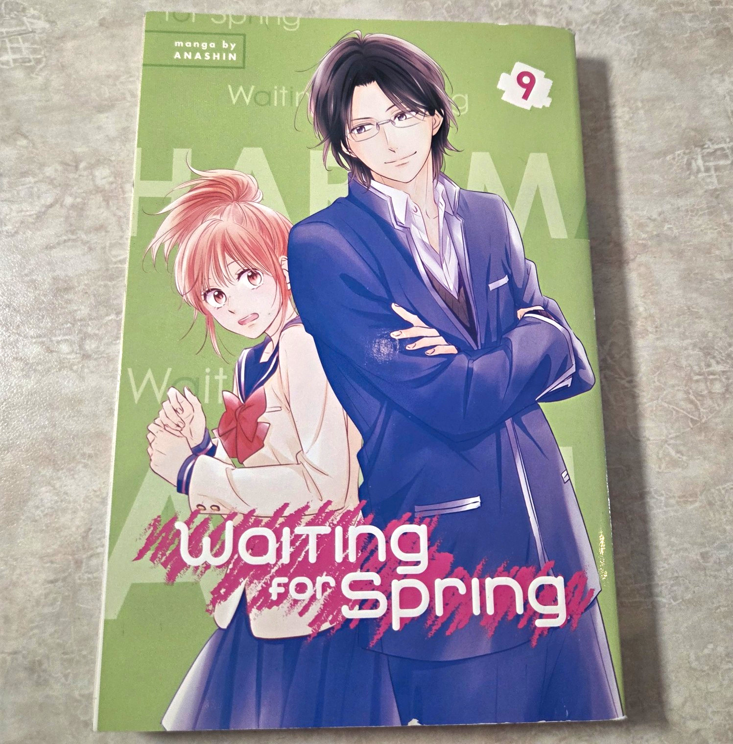 Aspettando la primavera vol. 9 Manga Trade brossura inglese di Anashin