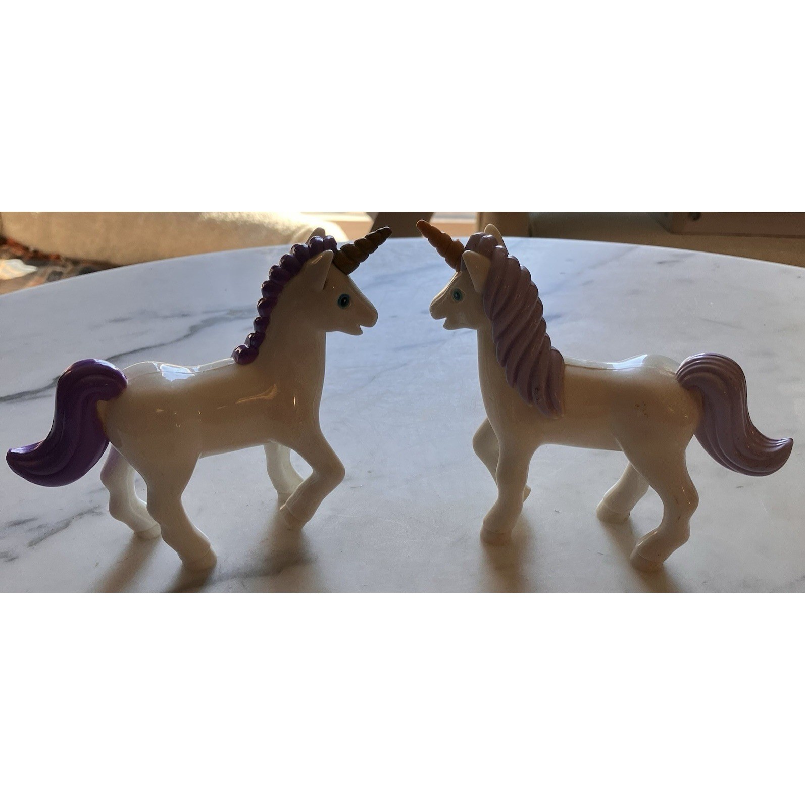 Dora Explorer Principessa Castello Magico Unicorno Mattel PVC 2 Personaggi di Ricambio