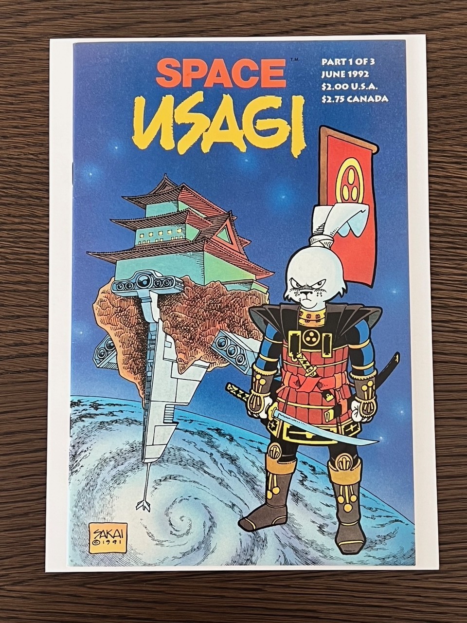 Space Usagi #1 (1992). NM. Stan Sakai c/a/scripts.