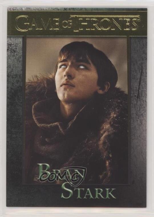 2020 Rittenhouse Game of Thrones stagione 8 oro 103/175 Bran Stark #27 0r3n