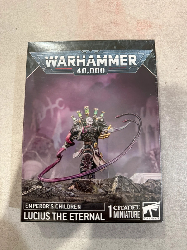 Lucius the Eternal 40K