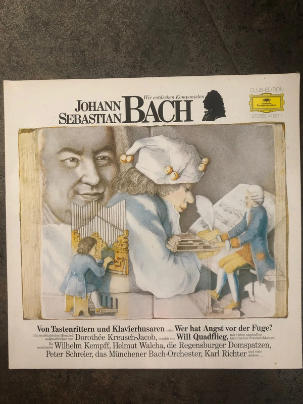 Schallplatte Johann Sebastian Bach