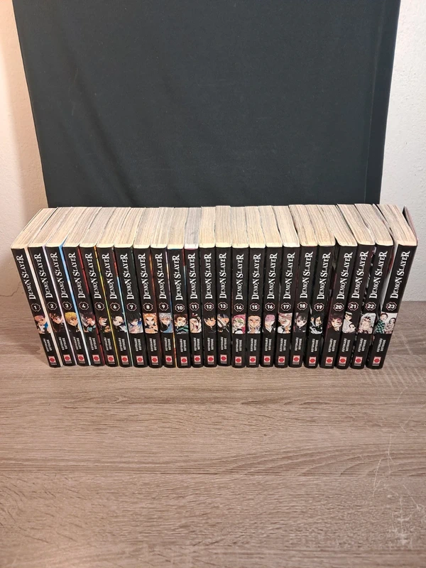 Manga Demon Slayer complet (23 tomes) - prix fixe