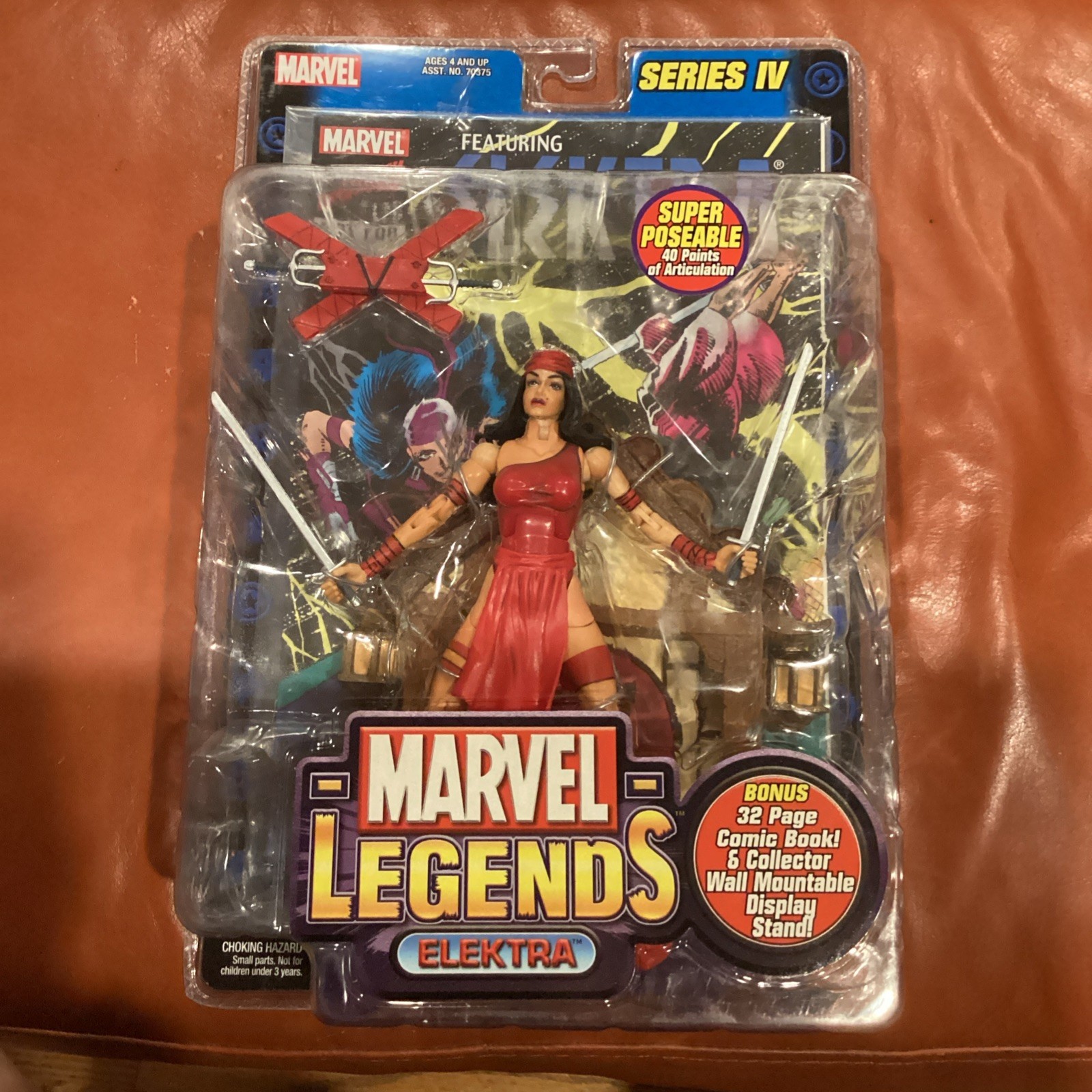 Marvel Legends Elektra 6" Action Figure Serie IV 4 Toybiz 2003 Nuovo Sigillato Fumetto