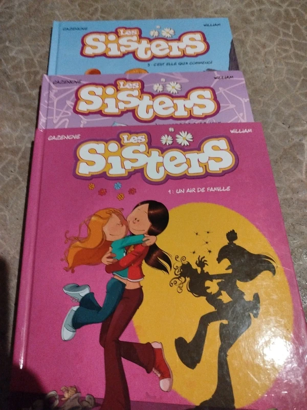 Lot de 3 bd les sisters