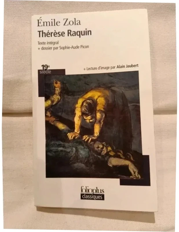Thérèse Raquin par Émile Zola dossier réalisé par Sophie Aude Picon