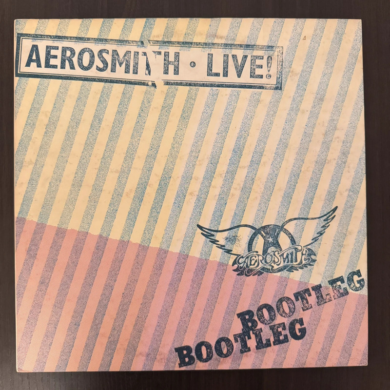 Aerosmith - Live! Bootleg LP Japanese Vinyl Records Vinile