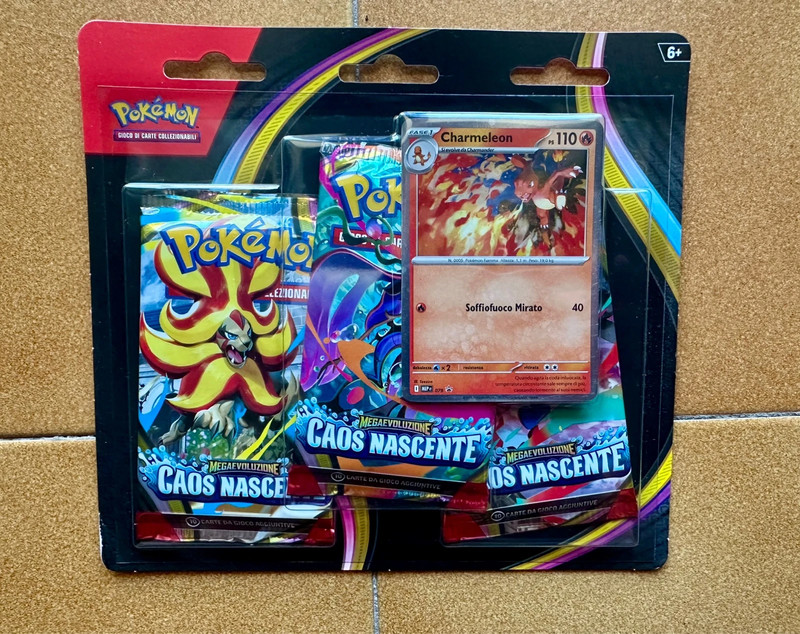 Pack sigillato con Carta promo Charmeleon - Caos Nascente